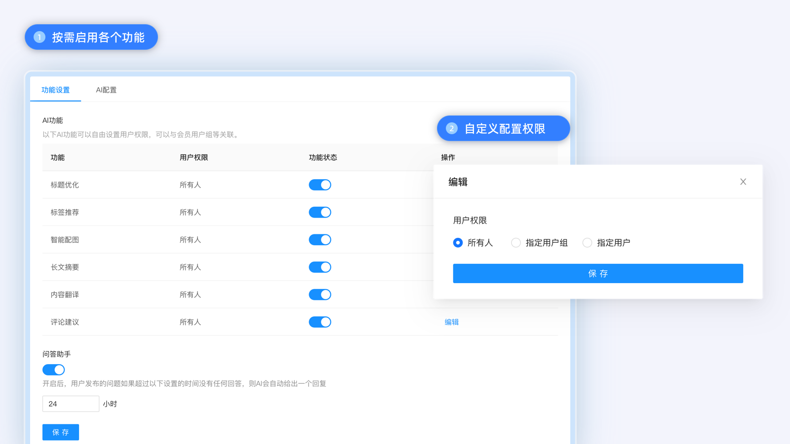 权限配置